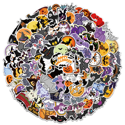 100 Halloween Stickers