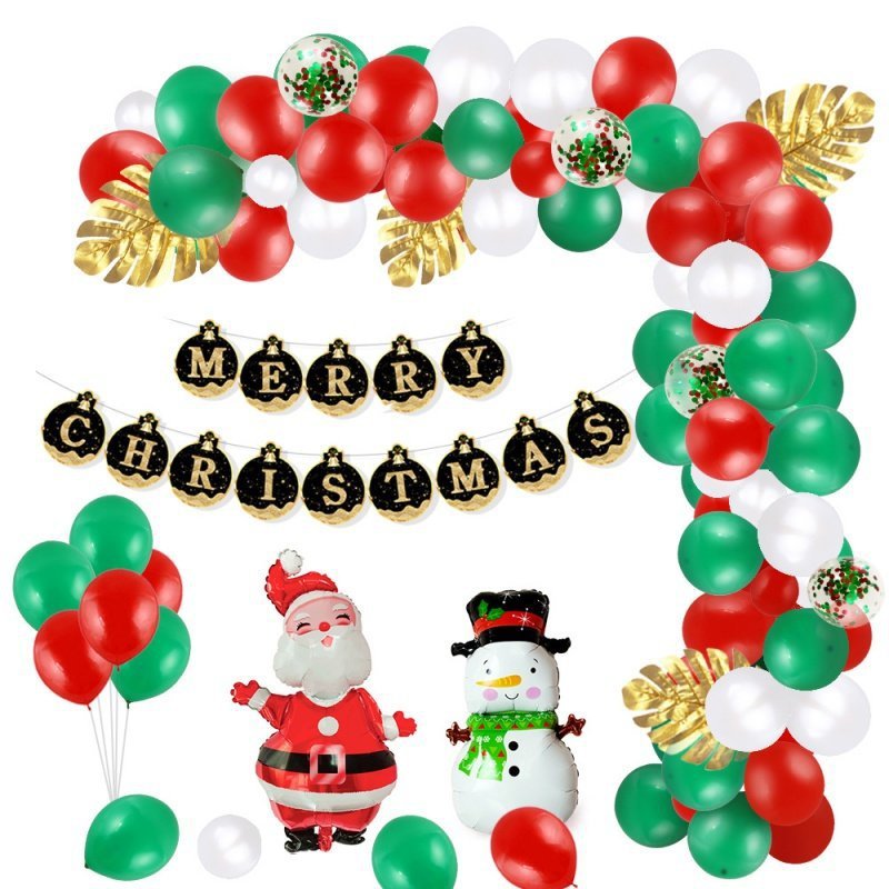 Christmas Decoration Balloon Set