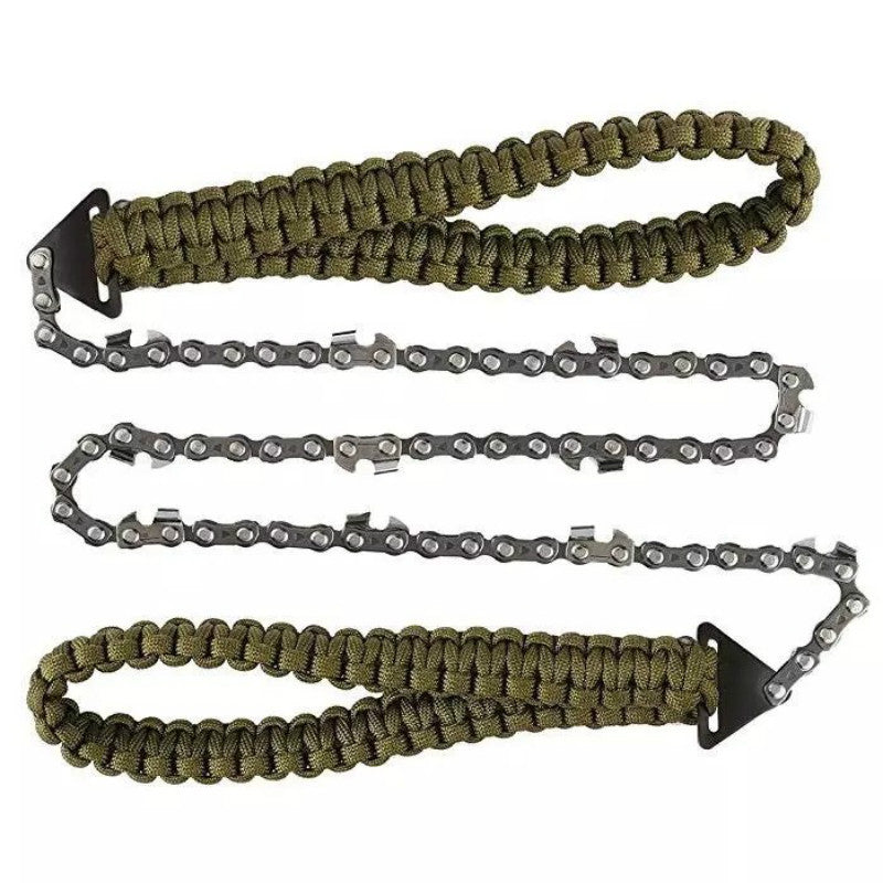 Braided Rope Camping Survival Pocket Saw