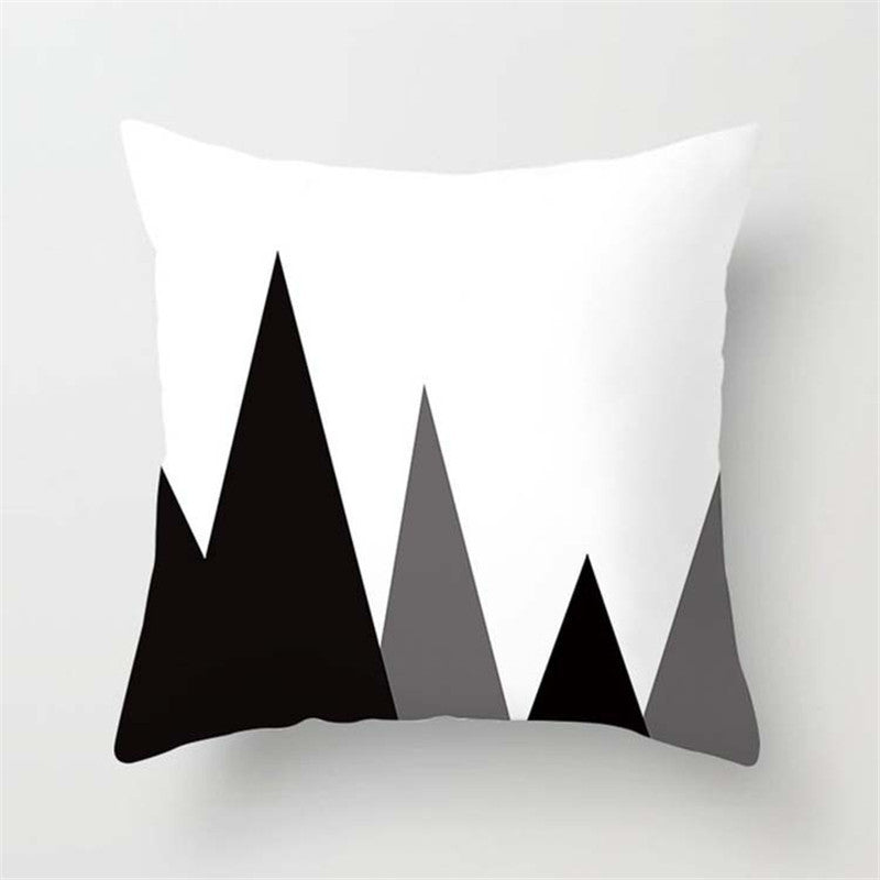 Black and White Cushion Cover