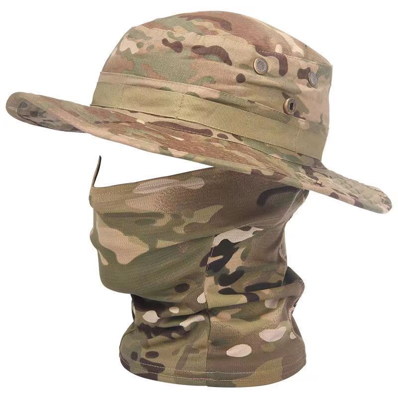 Sun-proof Bucket Hat with Mask