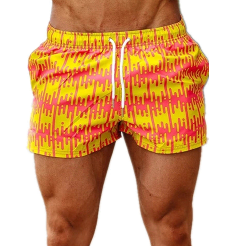 Men's Large Size Loose Quick Dry Swimshorts