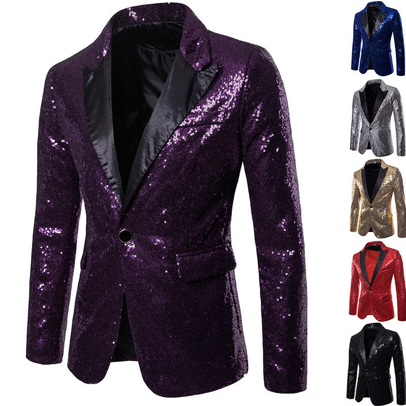 Performance Dress Sequined Suit