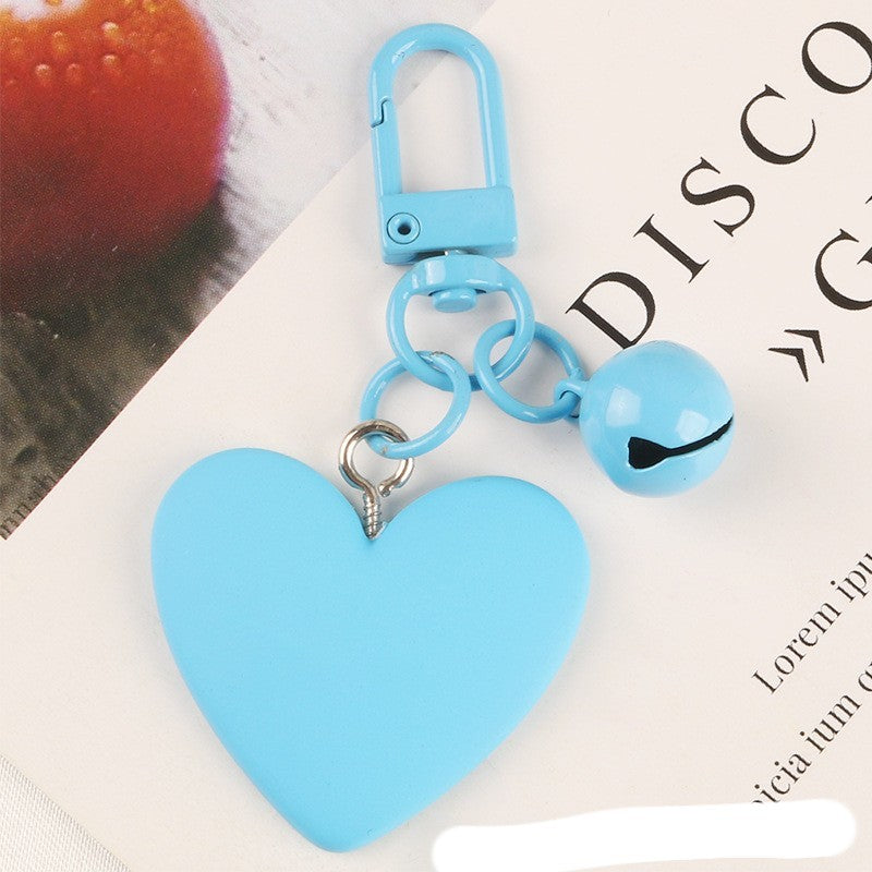 Heart Bell Keychain