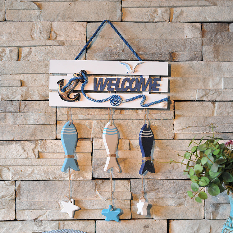 Nautical   Wooden Welcome Sign