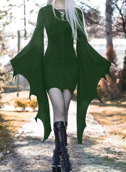 Cosplay Medieval Forest Elf Costume