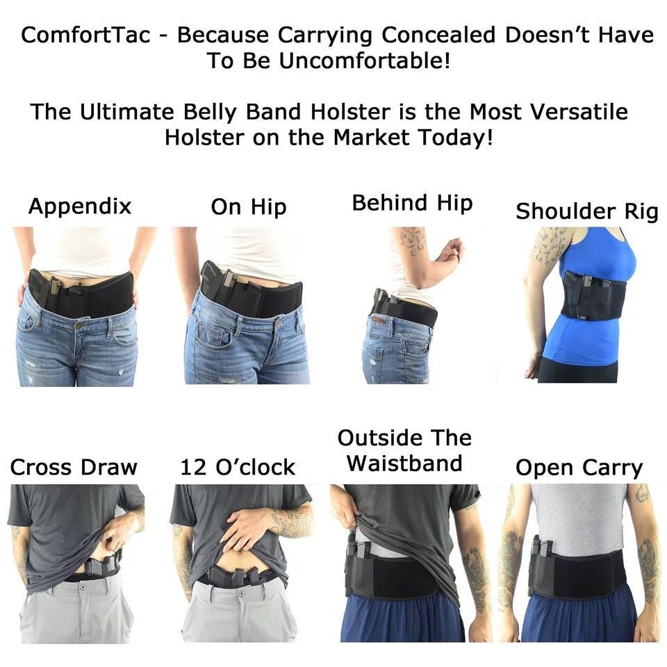 Neoprene Tactical Concealed Waist Belt