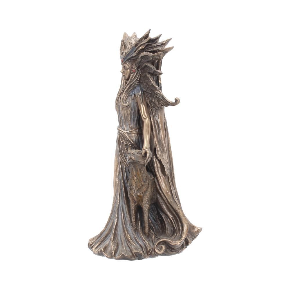 Goddess  Hecate And Dog Resin Statue