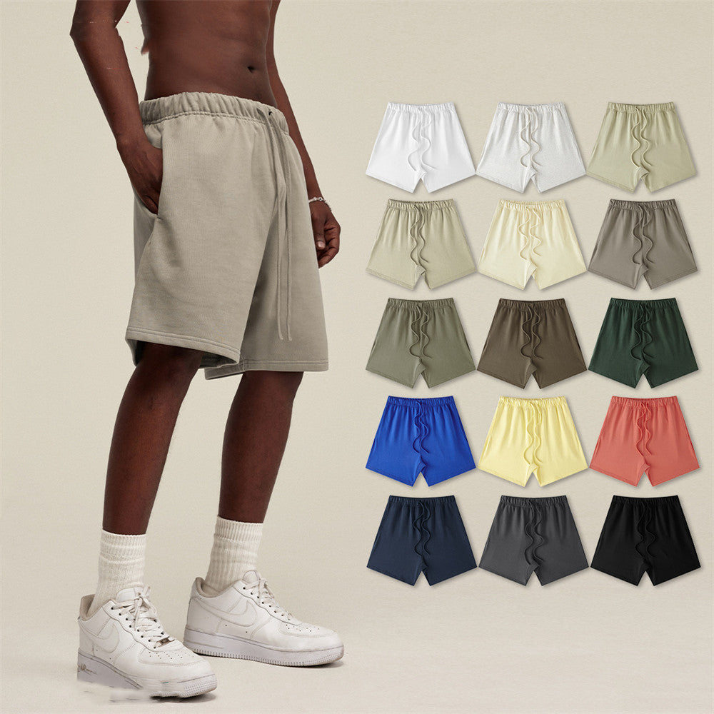 Men's Fashion Loose Solid Color Shorts