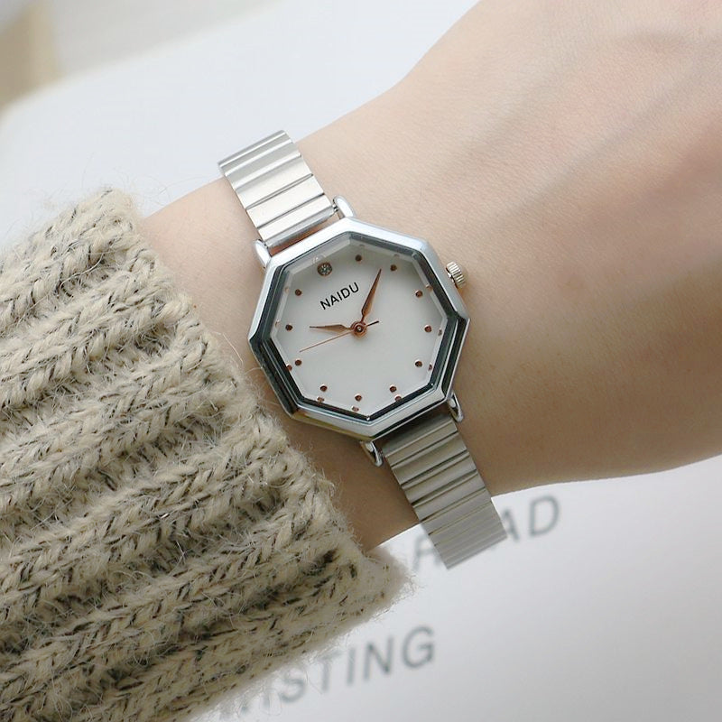 Woven Mesh Band Watch