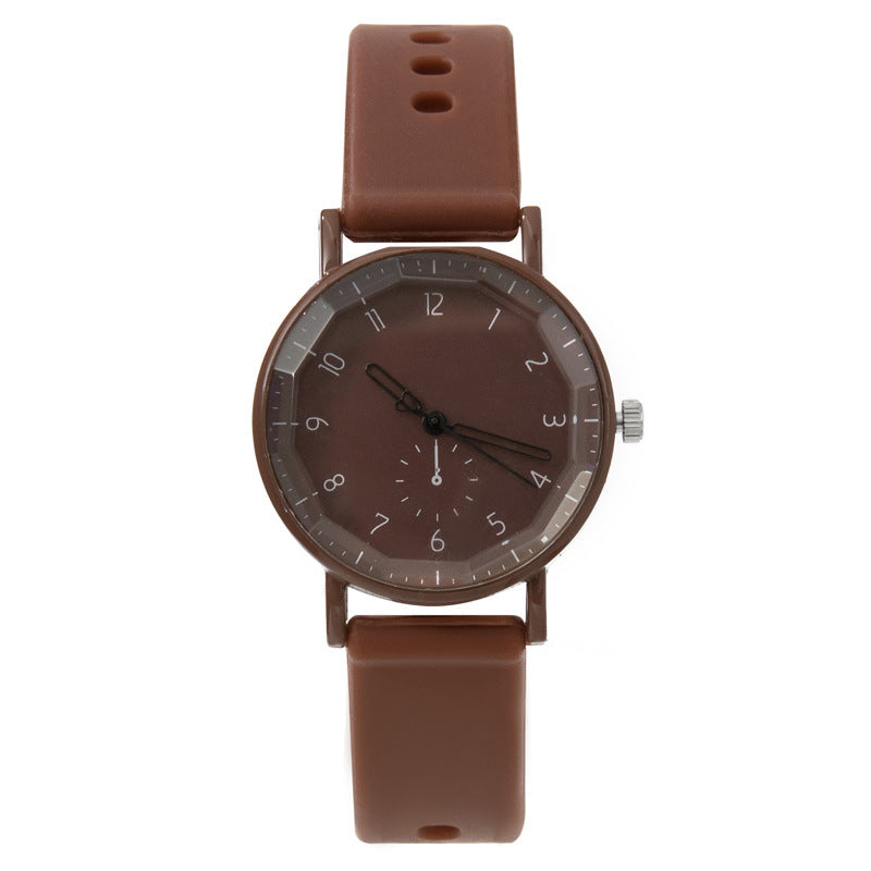 Silicone Band Quartz Watch