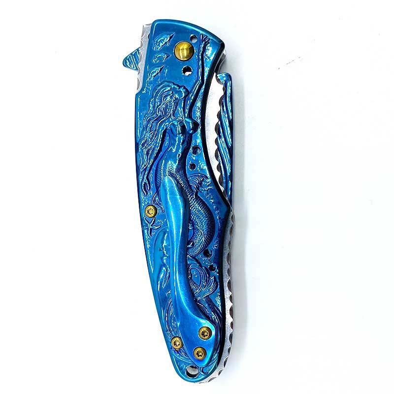 Mermaid Folding Knife