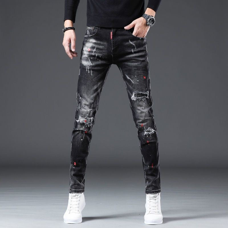 Men's Korean-style Trendy Slim Fit Skinny Pants