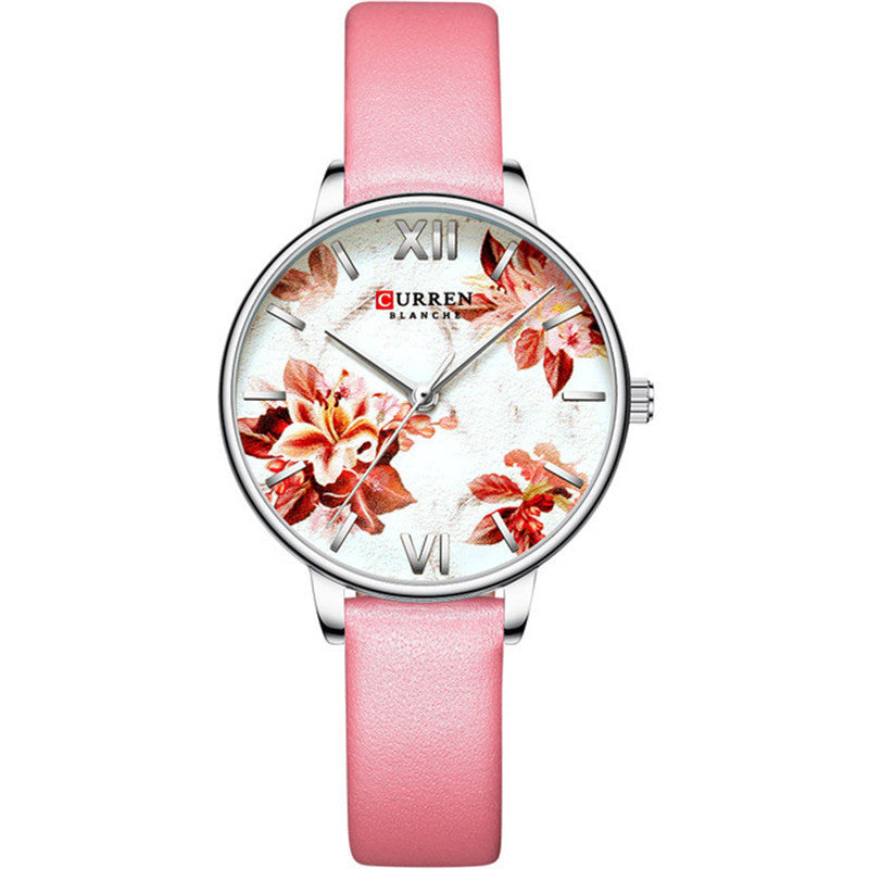 Elegant Floral Watch