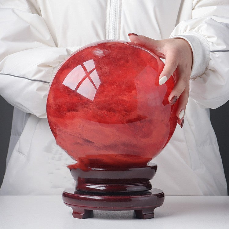 Melted Red Crystal Ball