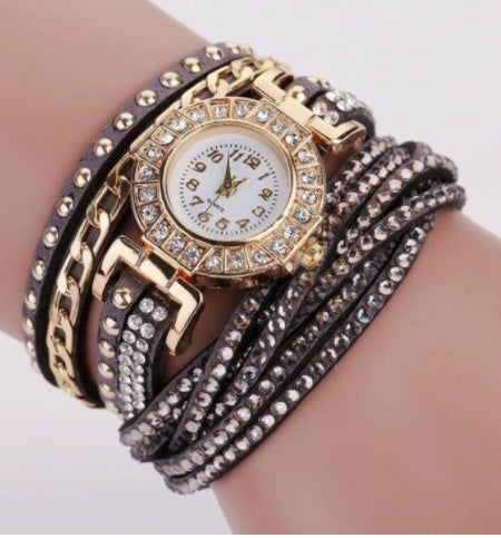 Twist Braided Bracelet Quartz Watch