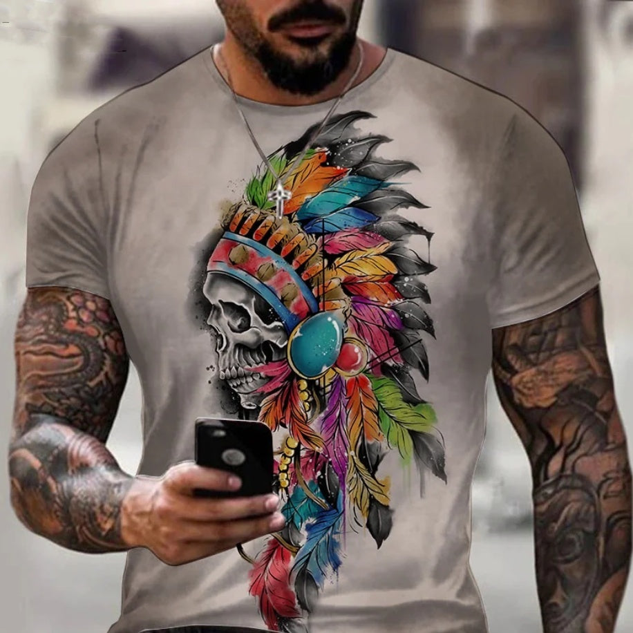 Indian Short-sleeved T-shirt