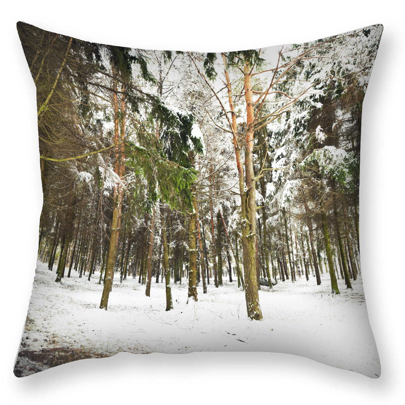 Scandinavian Landscape Printed Pillowcase