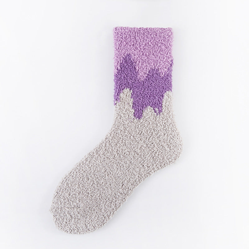 Fashionable Warm Mid-calf Socks