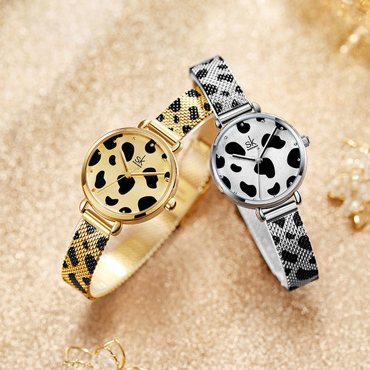 Cow Spots Fashion Quartz Watch