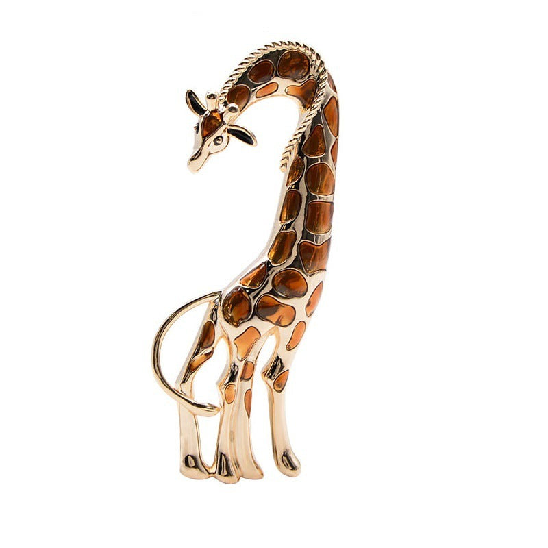 Giraffe Brooch