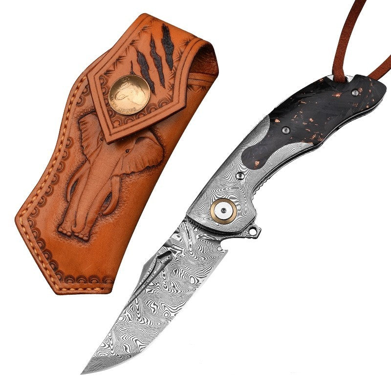 Safari High Hardness Steel Folding Knife