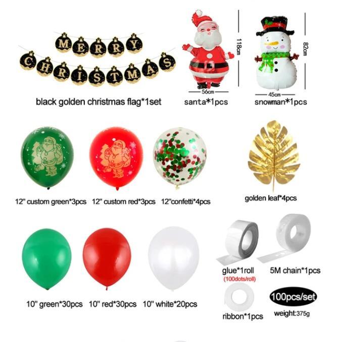 Christmas Decoration Balloon Set