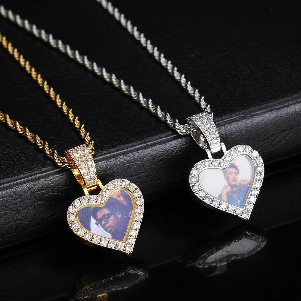 Mini Love Photo Pendant Necklace