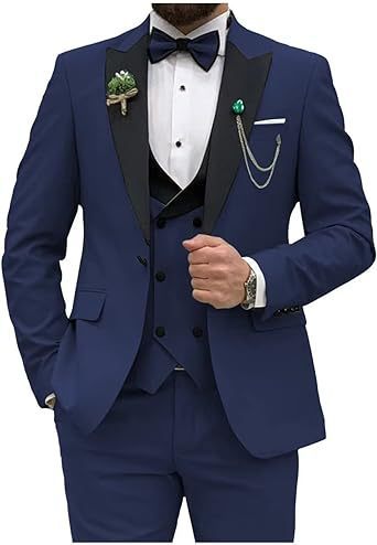 Men's Three-piece Tux Formal Suit