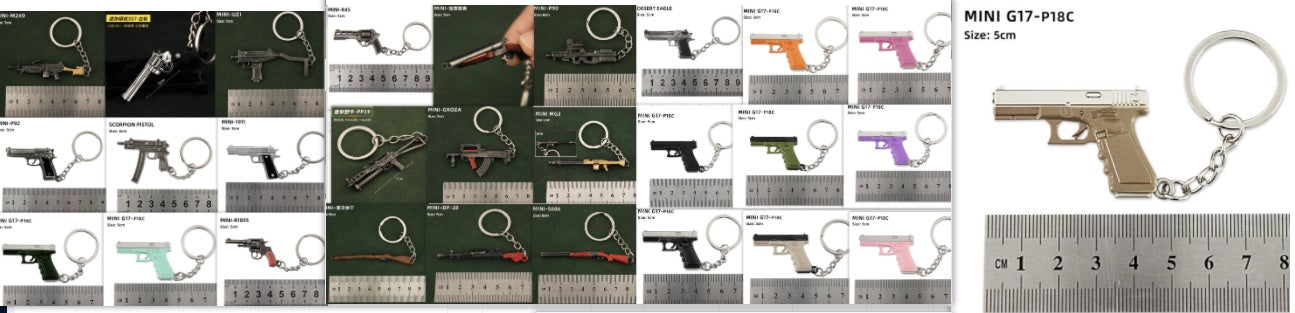 Weapons Keychain