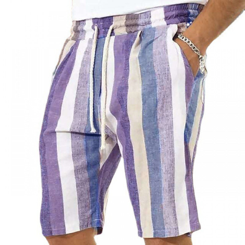 Men's Beach Drawstring Shorts