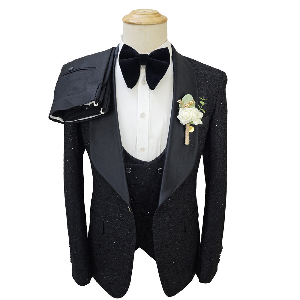 Men's 3 Piece Suit Set