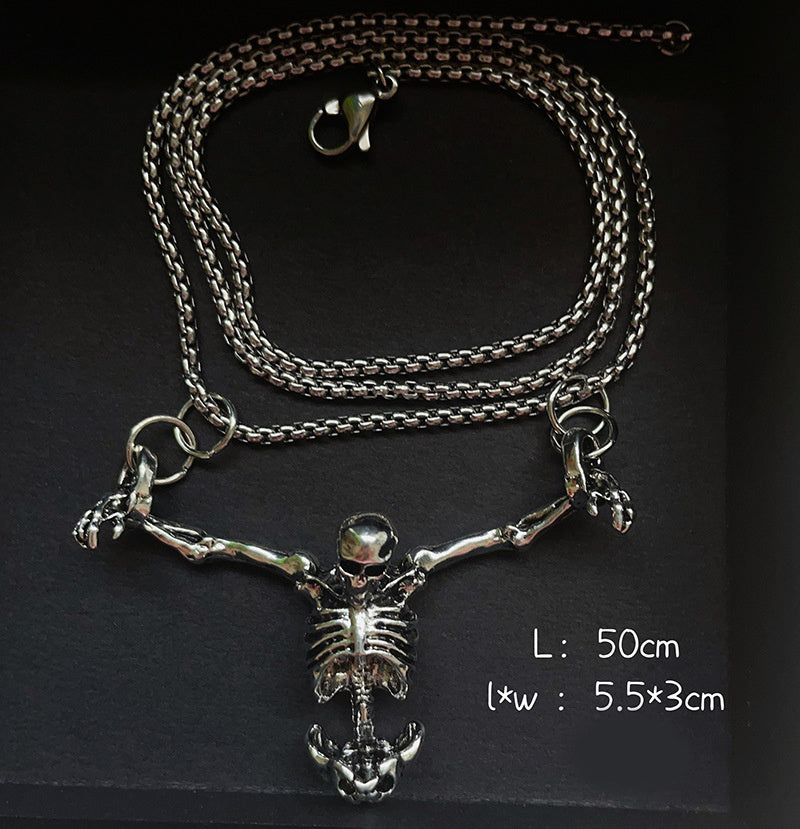 Skeleton Prisoner Necklace.