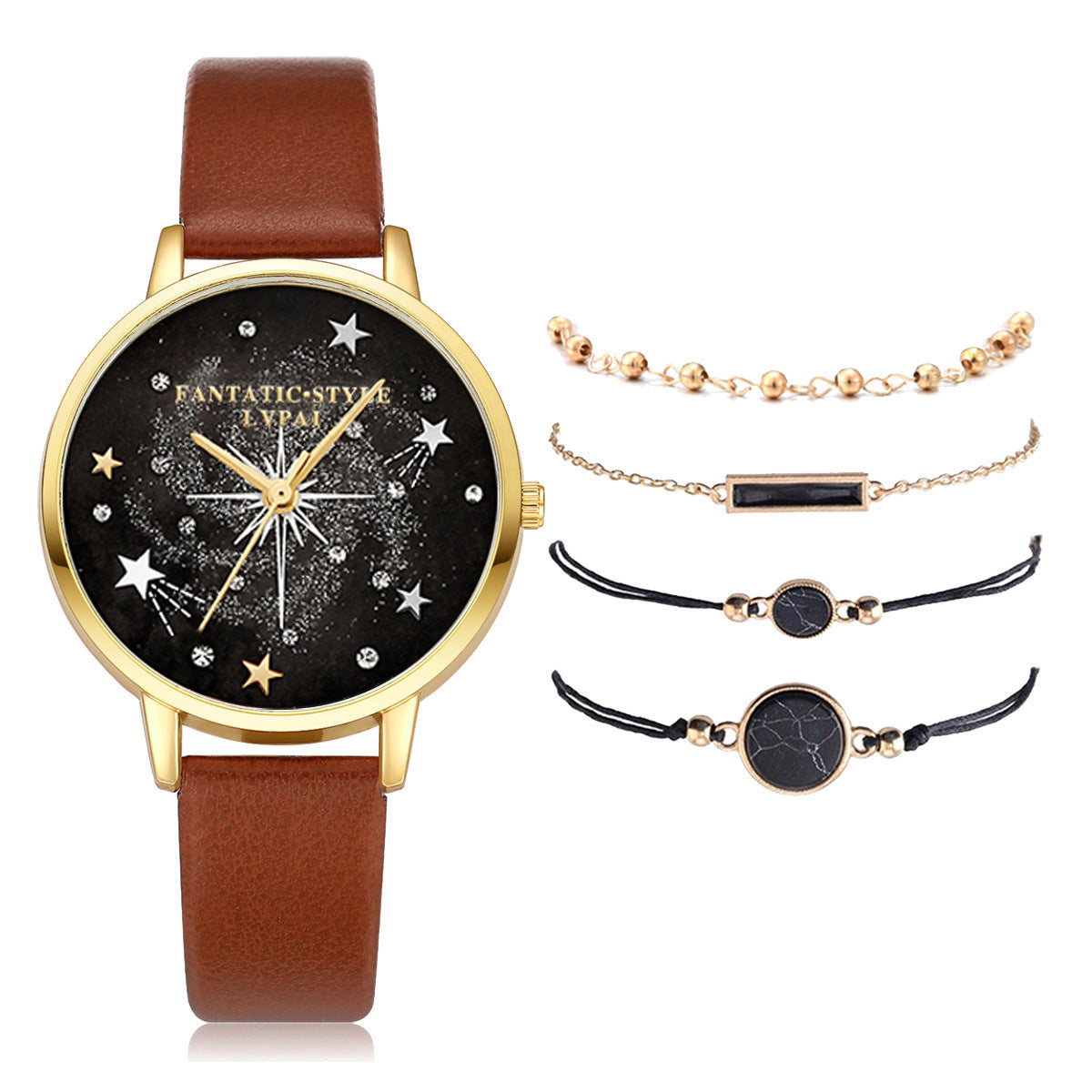 Starry Sky Watch Bracelet Combination Set