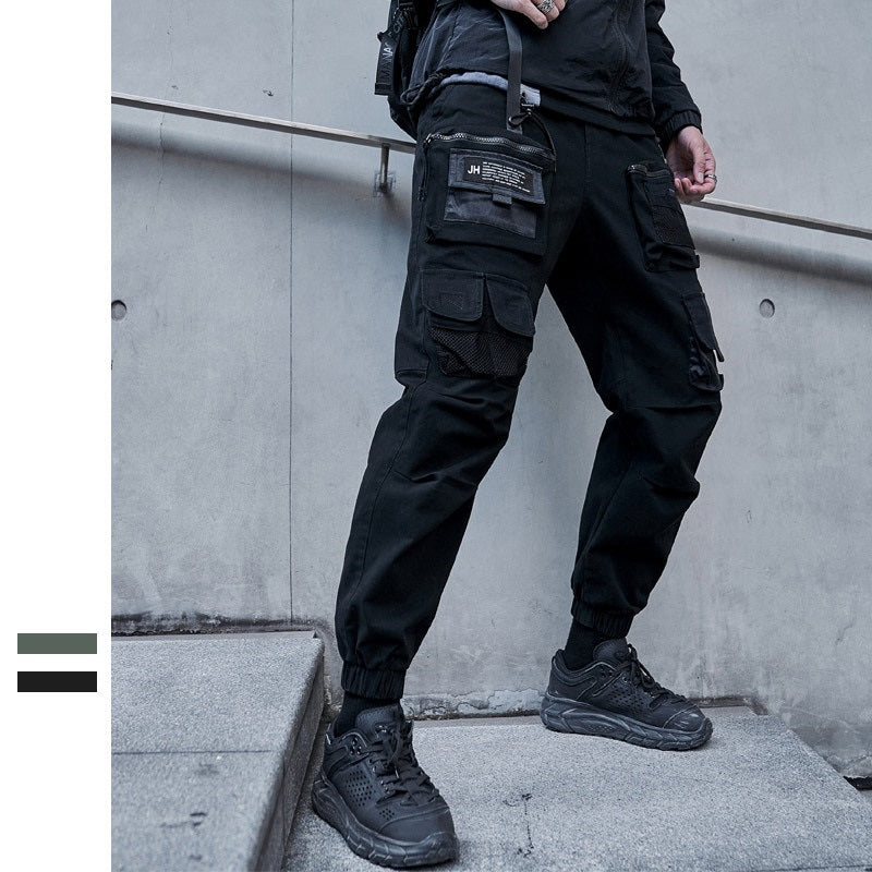 High Street Mechanical Style Trousers