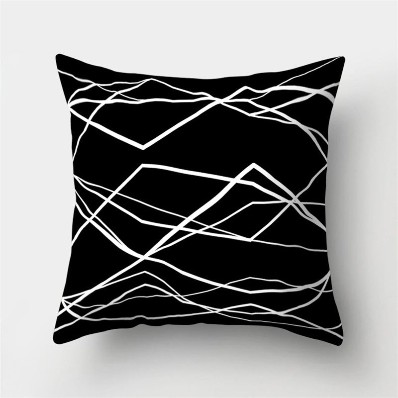 Black and White Cushion Cover