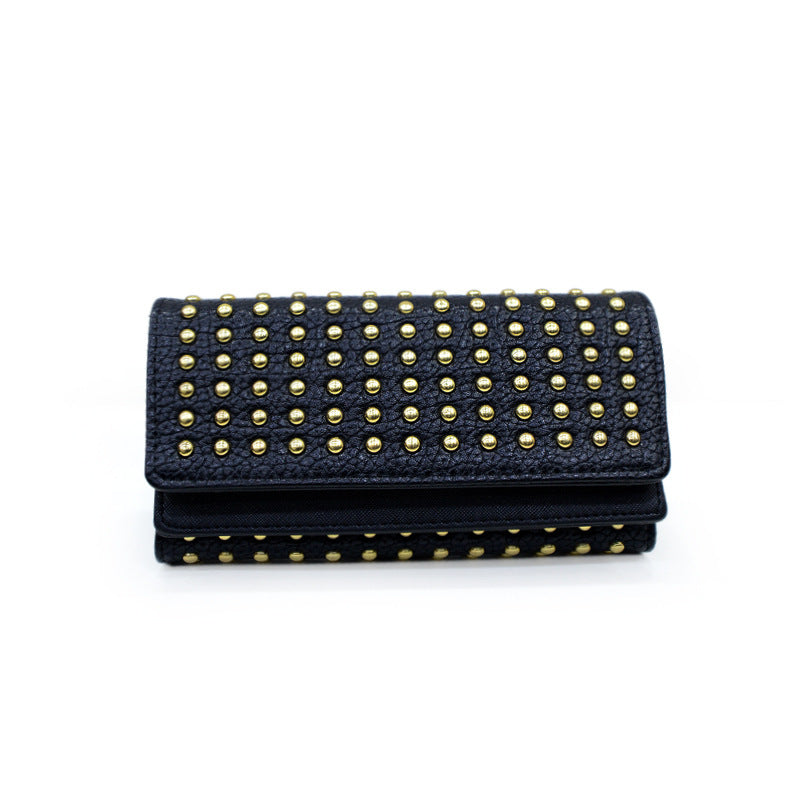 Rivet Three-fold Wallet