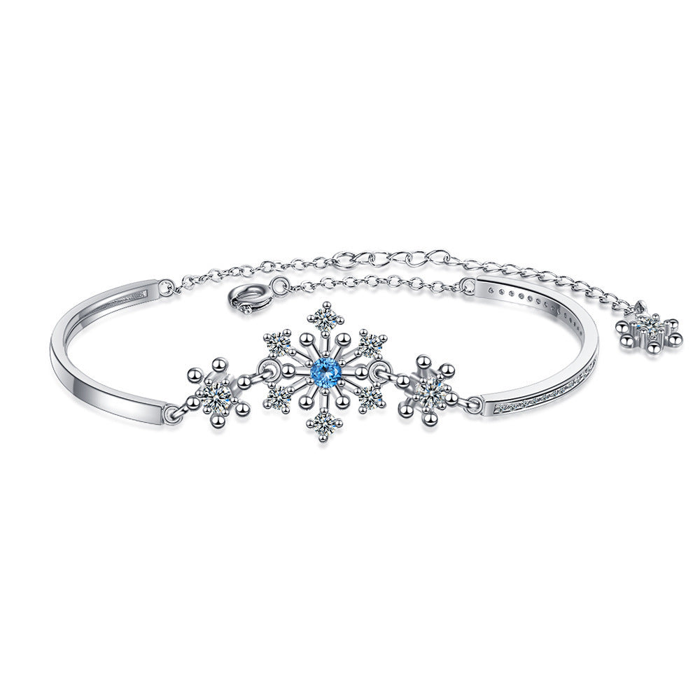 Snowflake Zirconium Bracelet