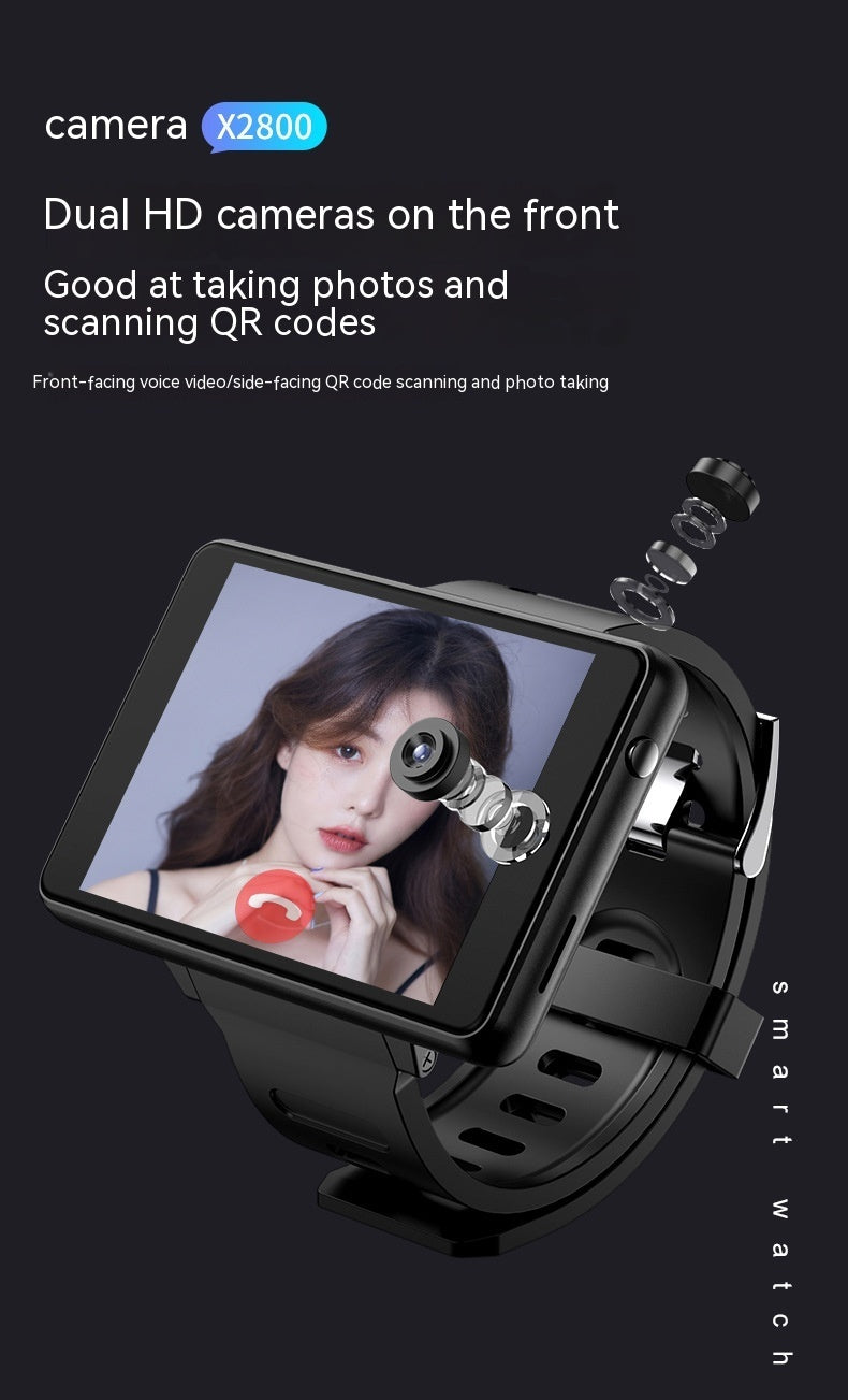 WIFI Positioning GPS Dual Camera Smart Watch