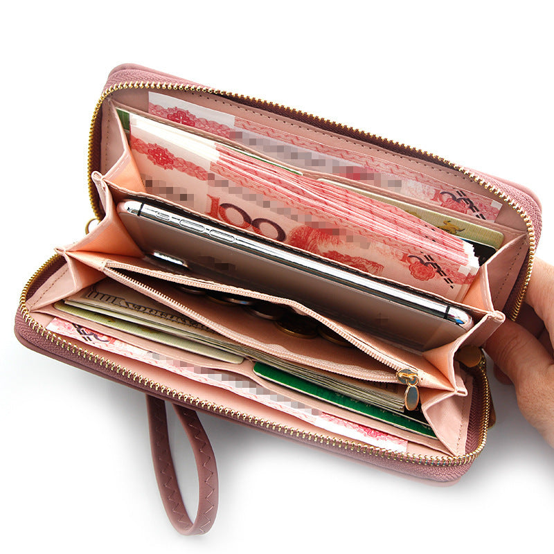 Fashion Long Large Capacity Zipper Wallet