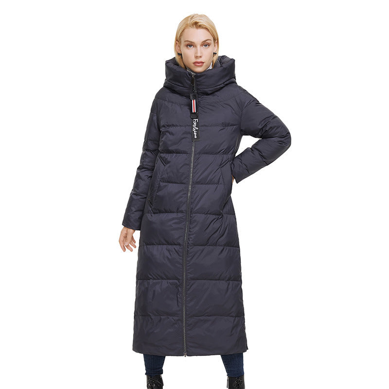 Thermal And Windproof Zipper Cotton-padded Coat