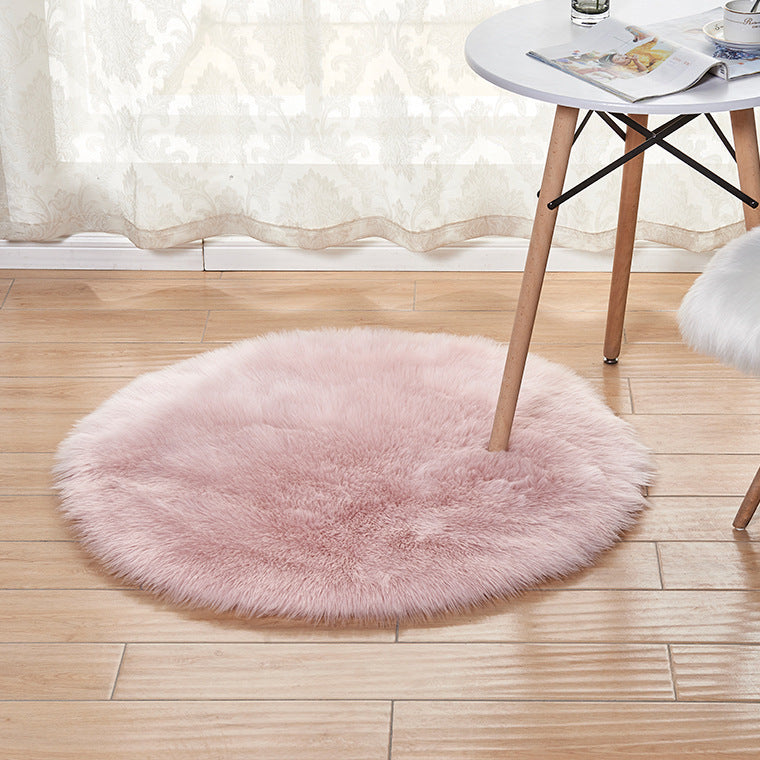 Plush Round Rug