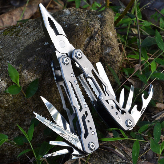 All Steel Multi-function Pliers Combination Folding Knife