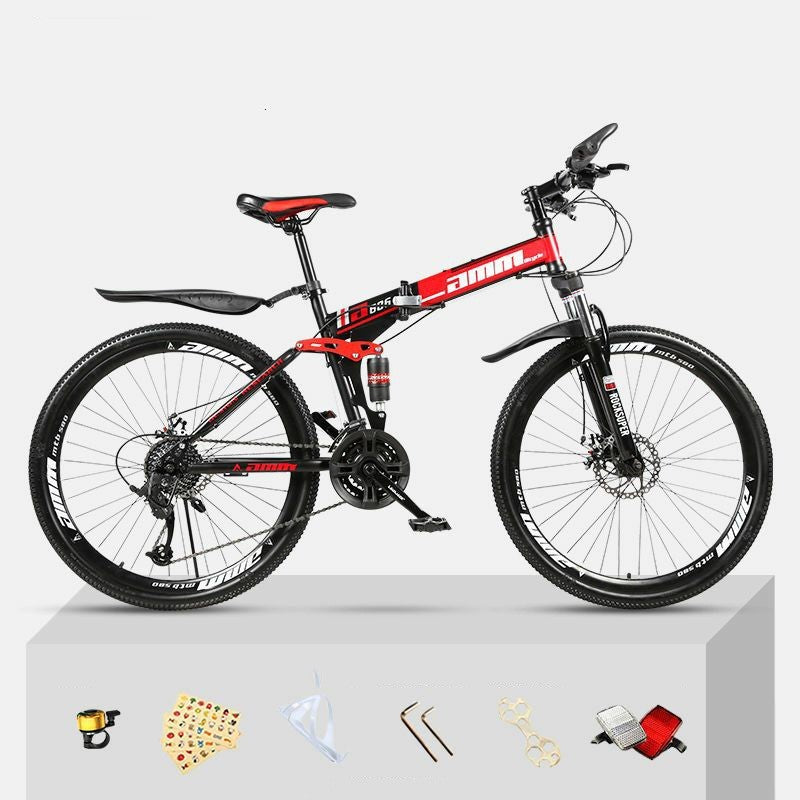 Dual Shock Absorbing Off-road Variable Speed Racing Bike