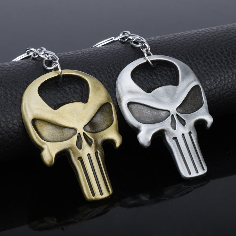 Skull Bottle Opener Keychain