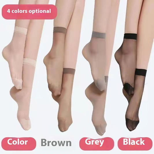 Crystal Socks Ultra-thin Wear-resistant