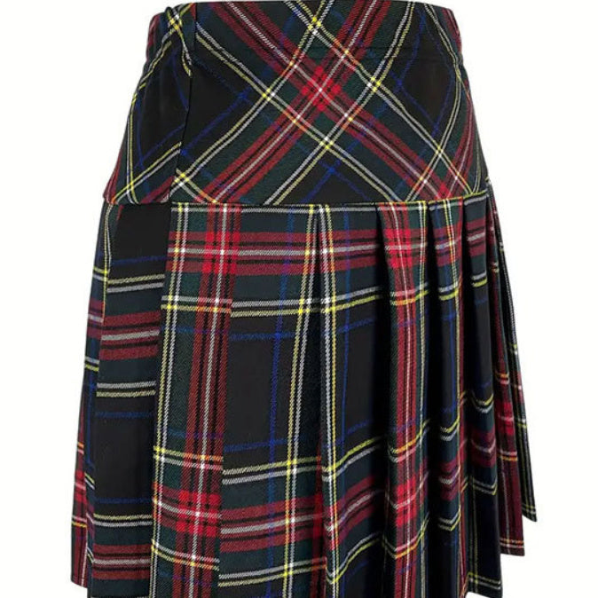 College Style Pleated Skirt