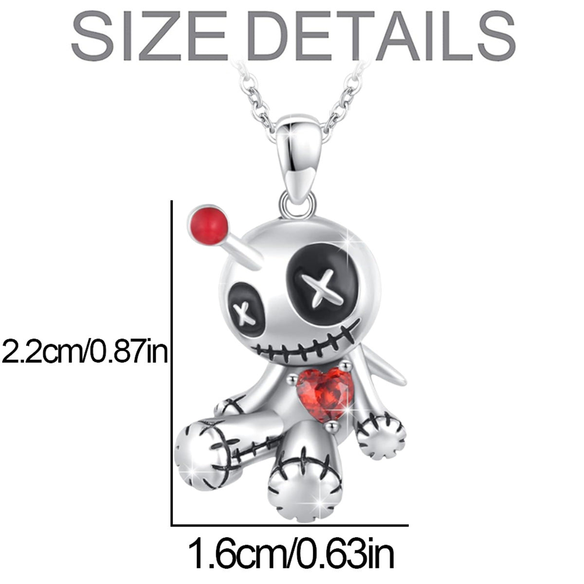 Voodoo Doll Necklace