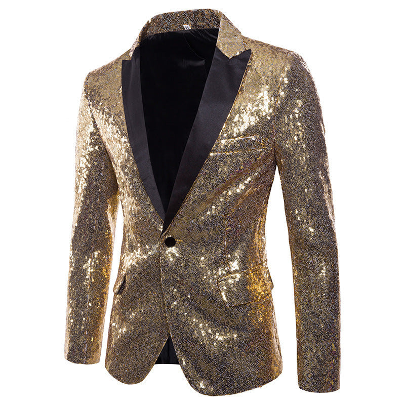 Performance Dress Sequined Suit