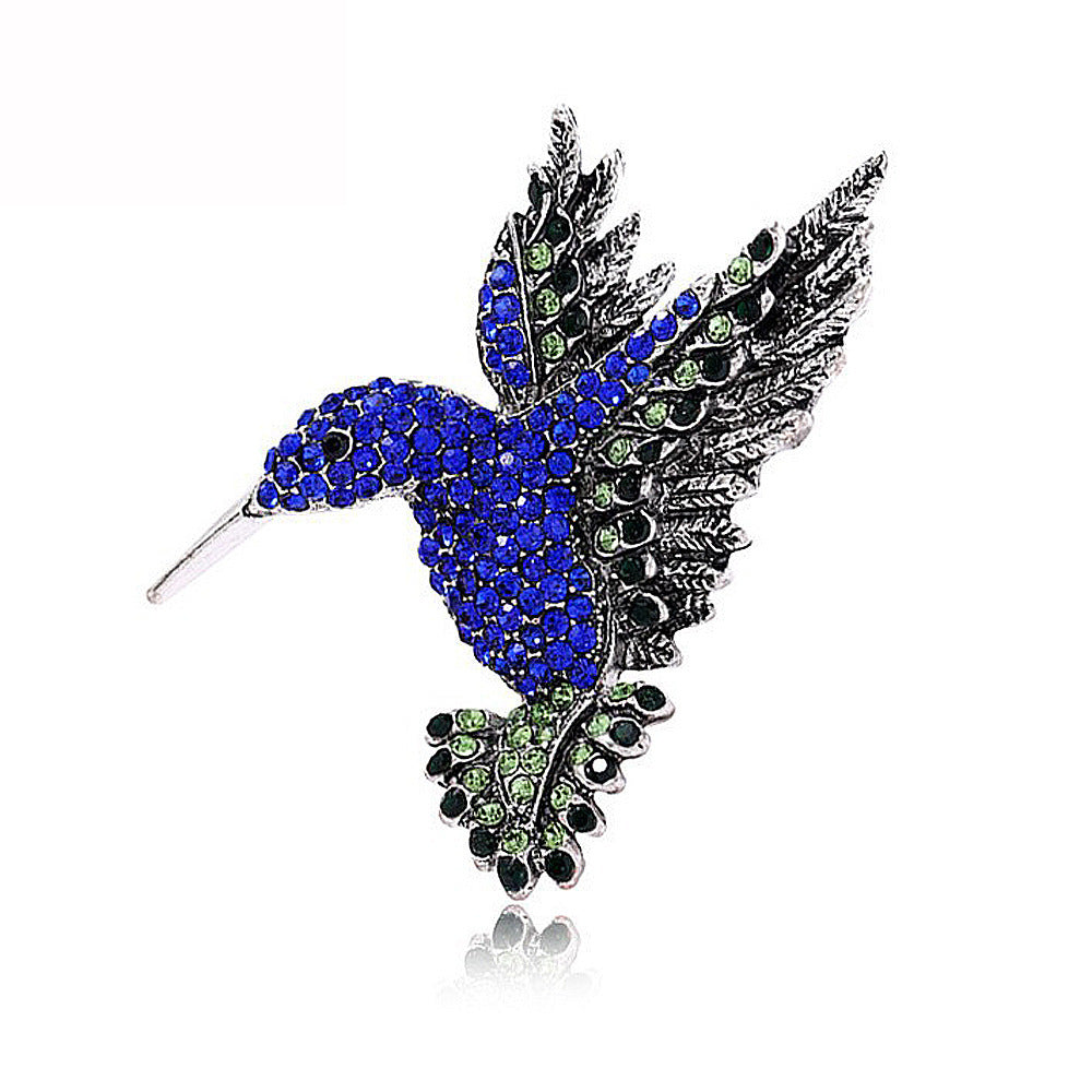 Hummingbird Brooch